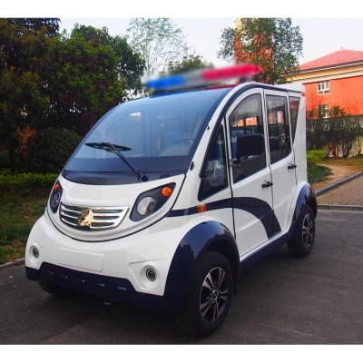 五人座封闭电动巡逻车